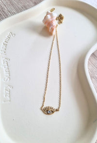 Collier EYE Doré