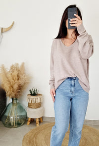 Pull léger EMY - Beige