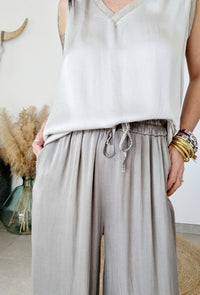 Pantalon MAYLIS Taupe 