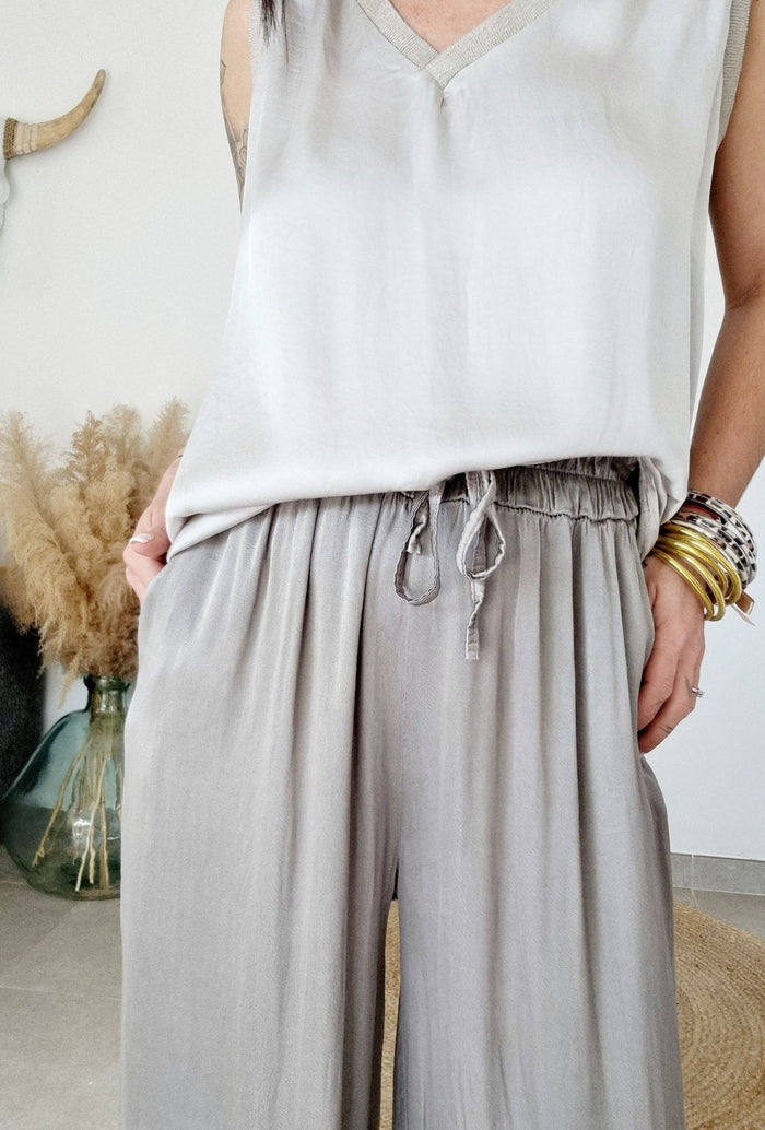 Pantalon MAYLIS Taupe 