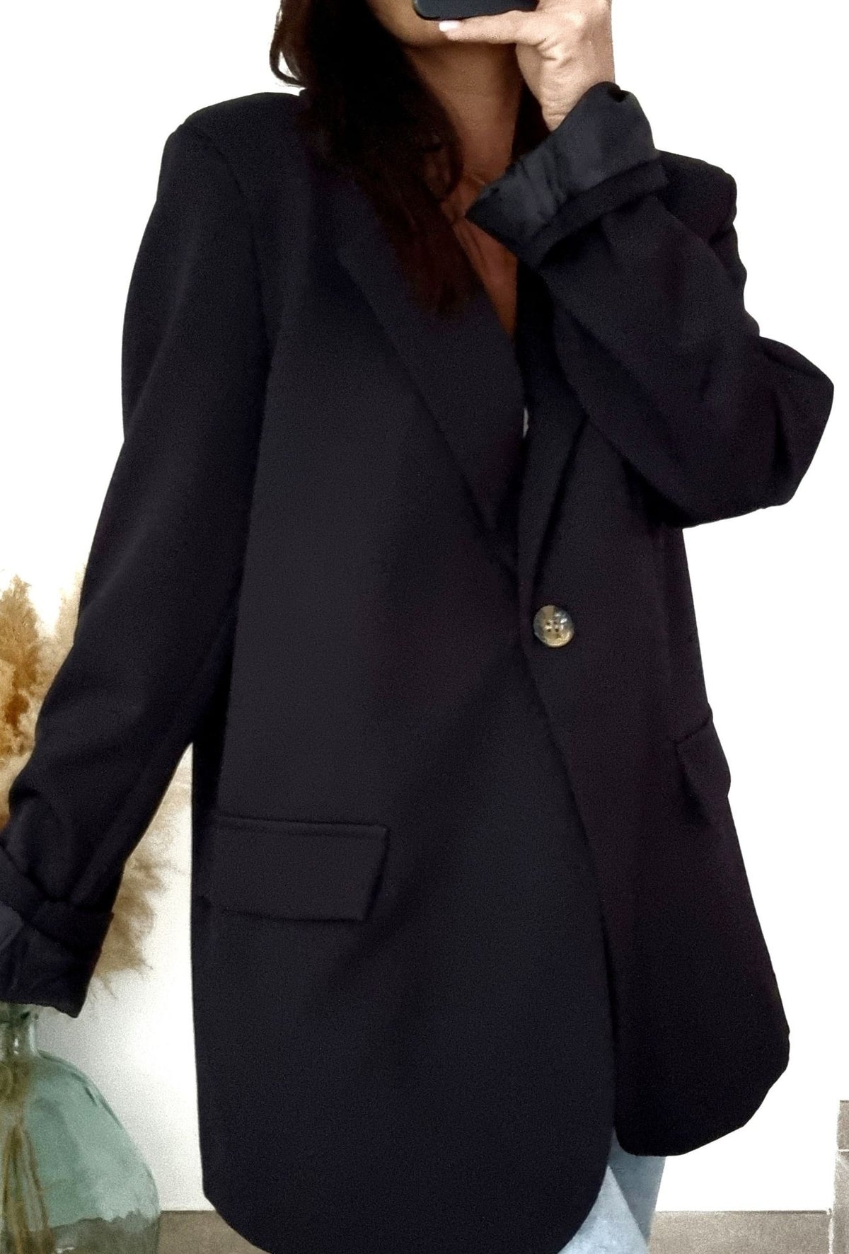 Veste blazer TANIA noir