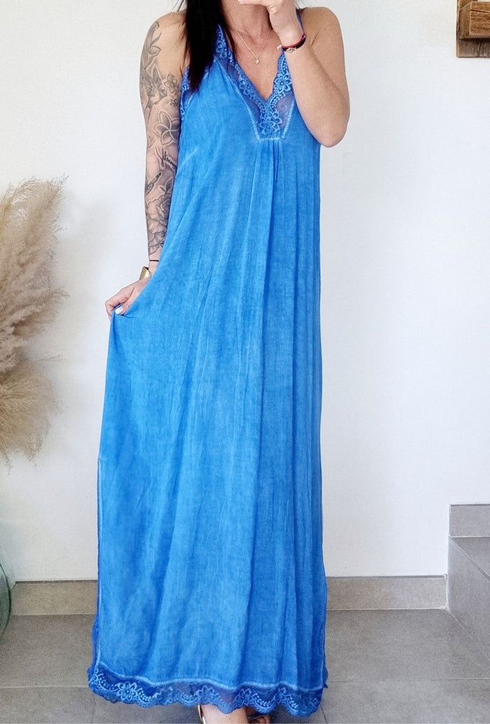 Robe Ines bleu