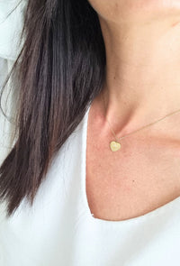Collier EYE LOVE Doré 