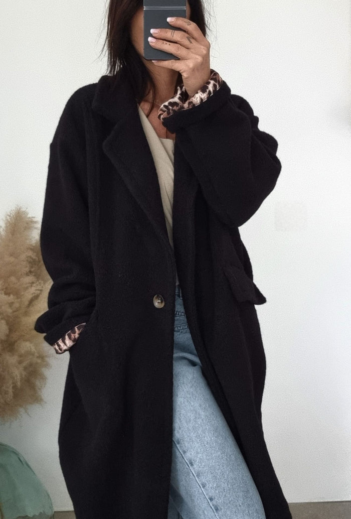 Manteau FRANCESCA noir 