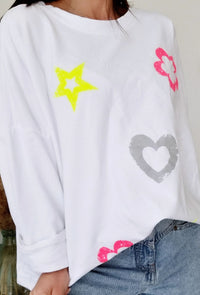 Tee-shirt Joy blanc