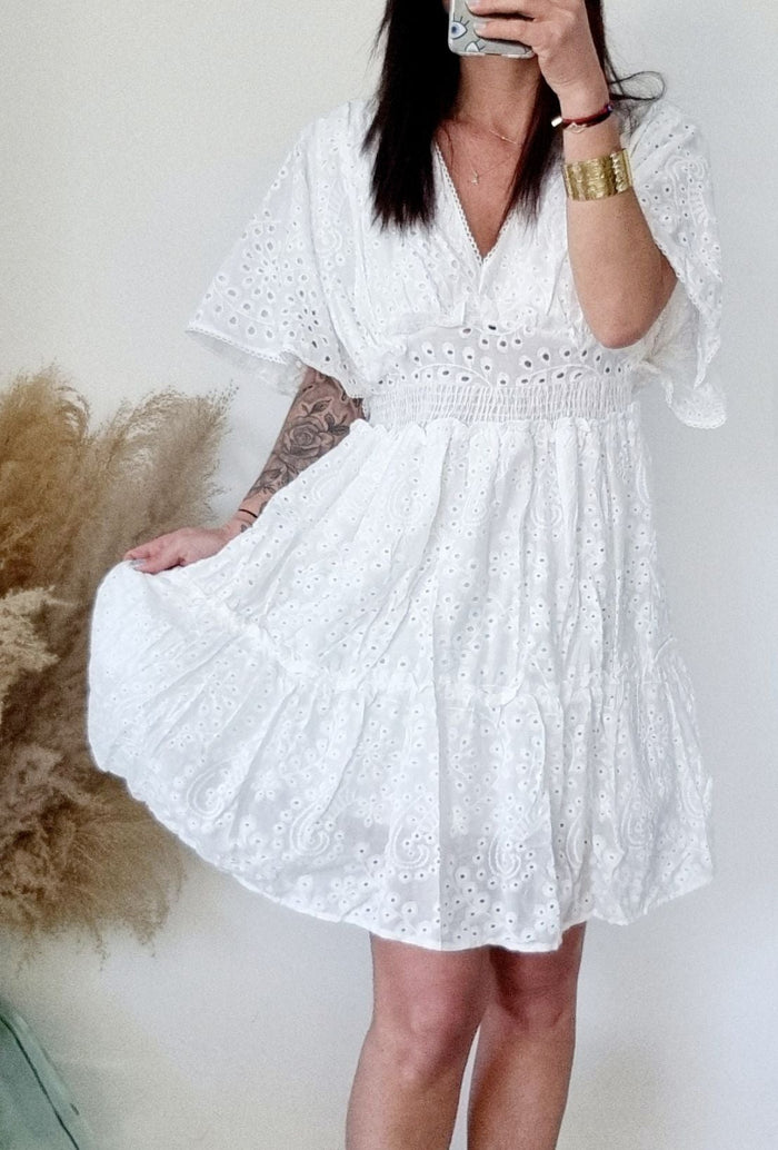 Robe Alicia blanche