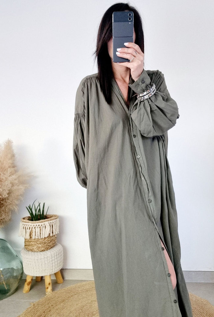 Robe VICTORIA kaki