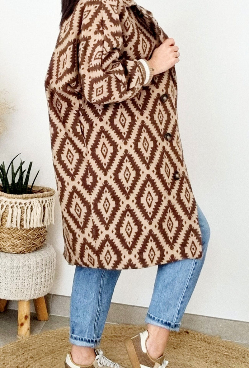 Manteau GIPSY Marron