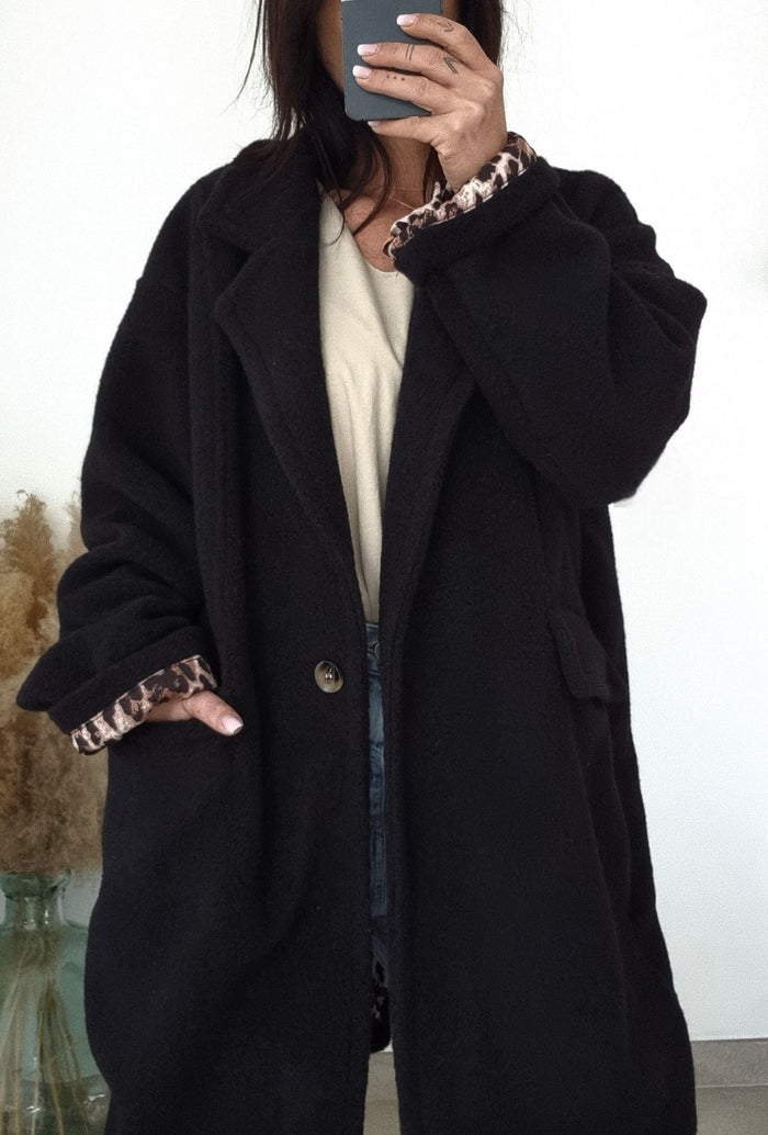 Manteau FRANCESCA noir 