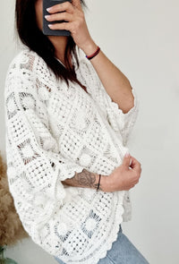 Gilet Alba blanc