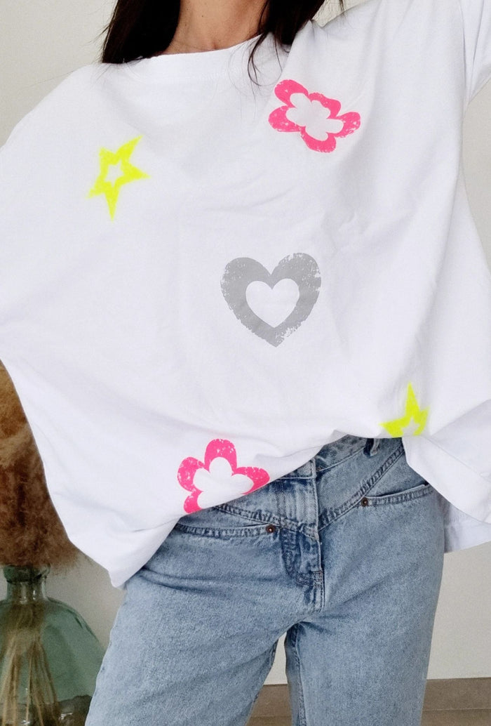Tee-shirt Joy blanc