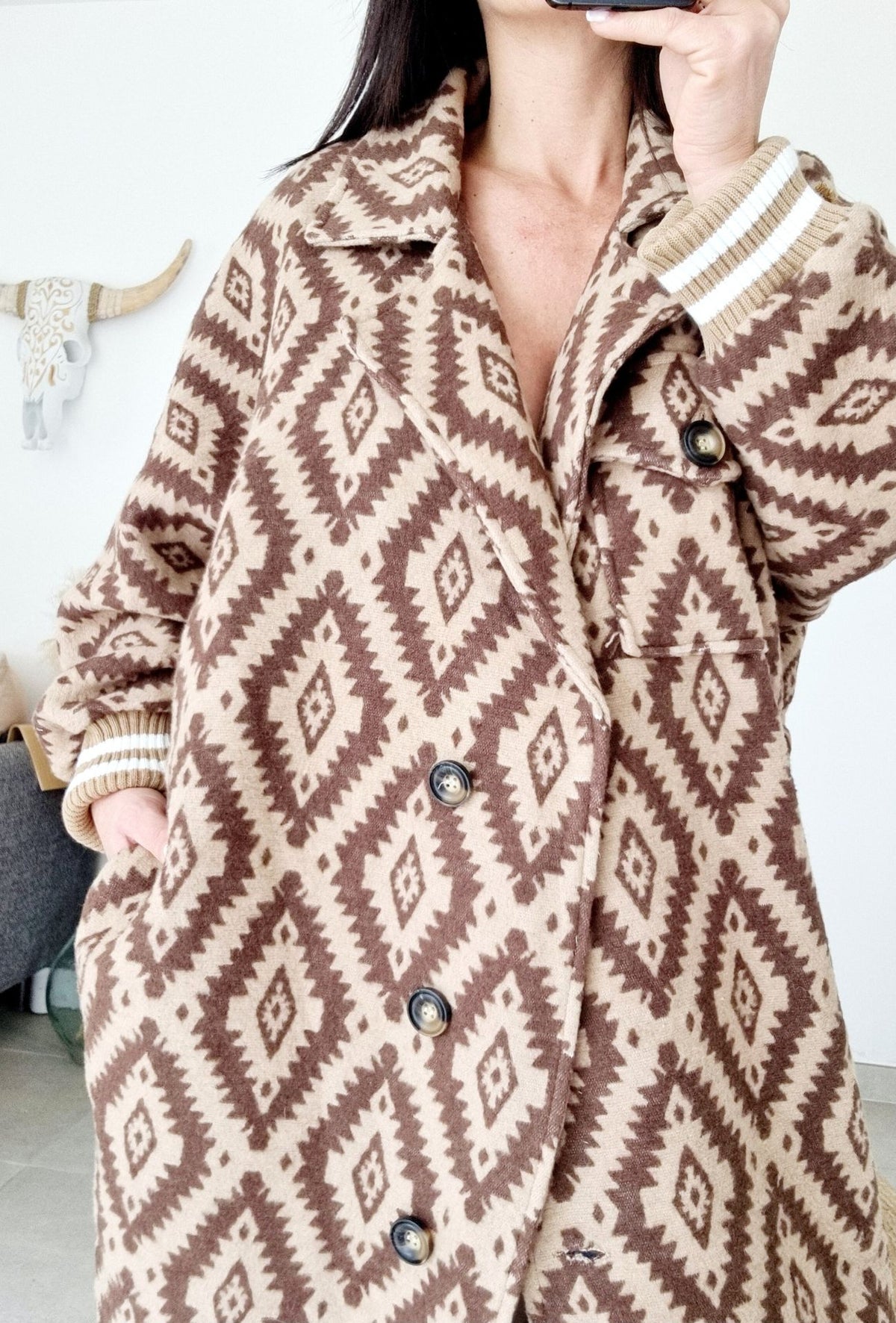 Manteau GIPSY Marron