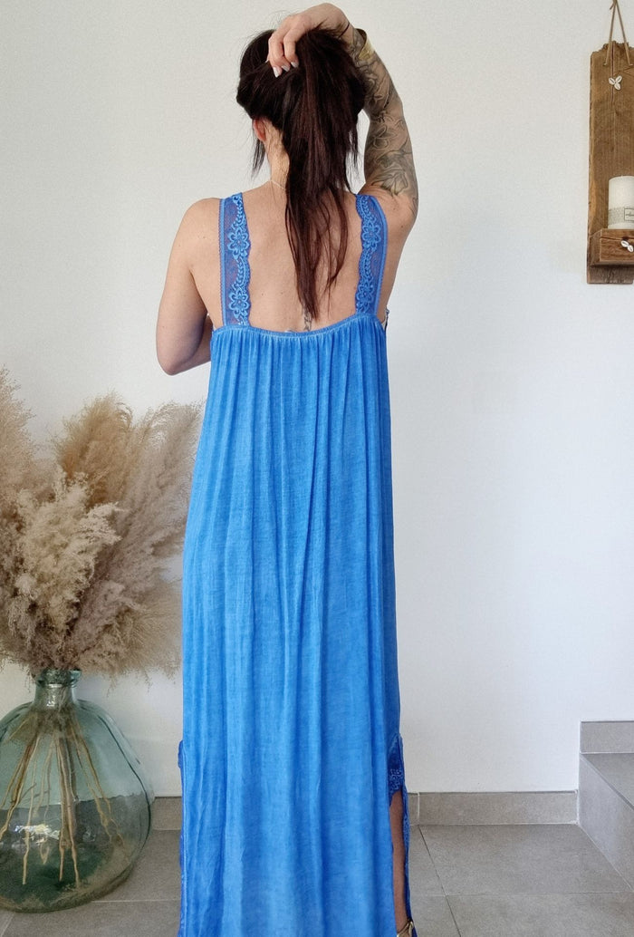 Robe Ines bleu