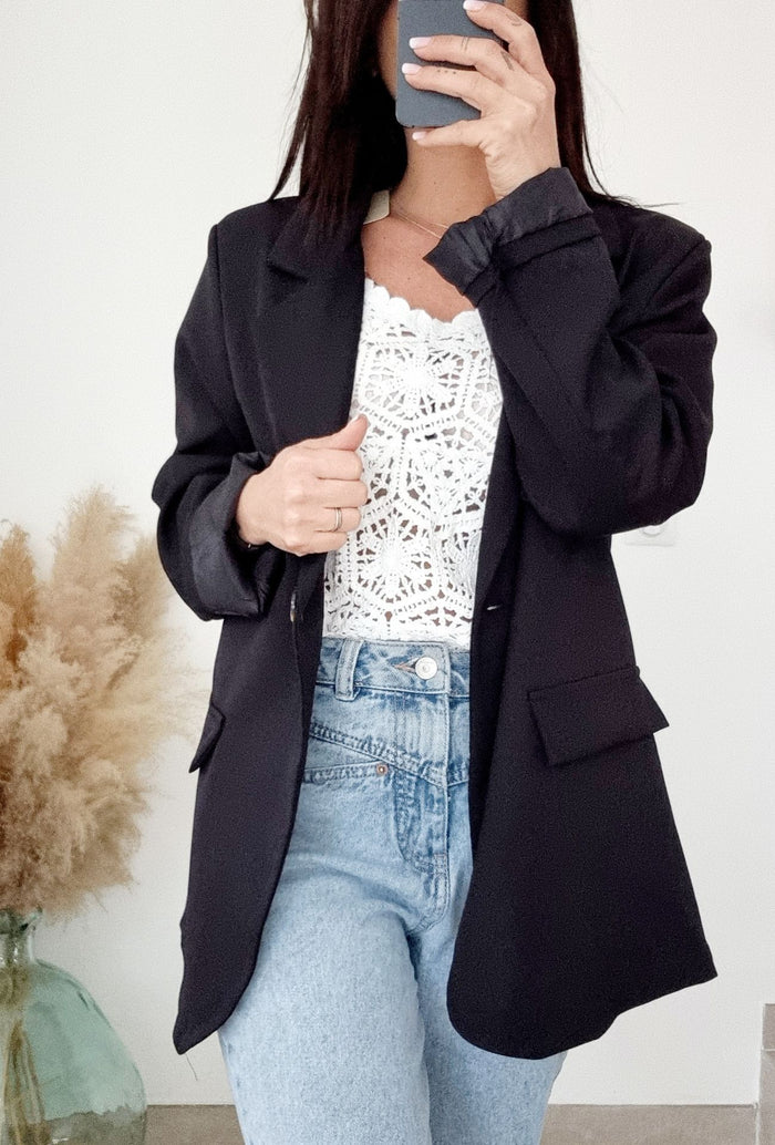 Veste blazer TANIA noir