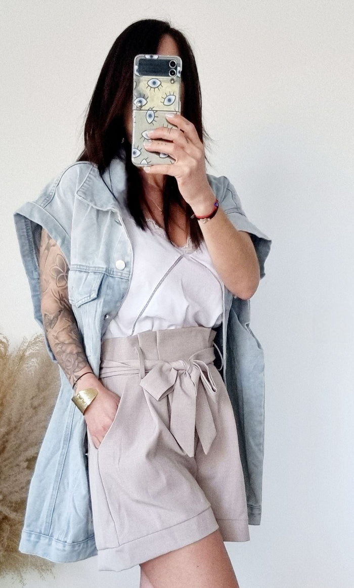 Short MANON beige
