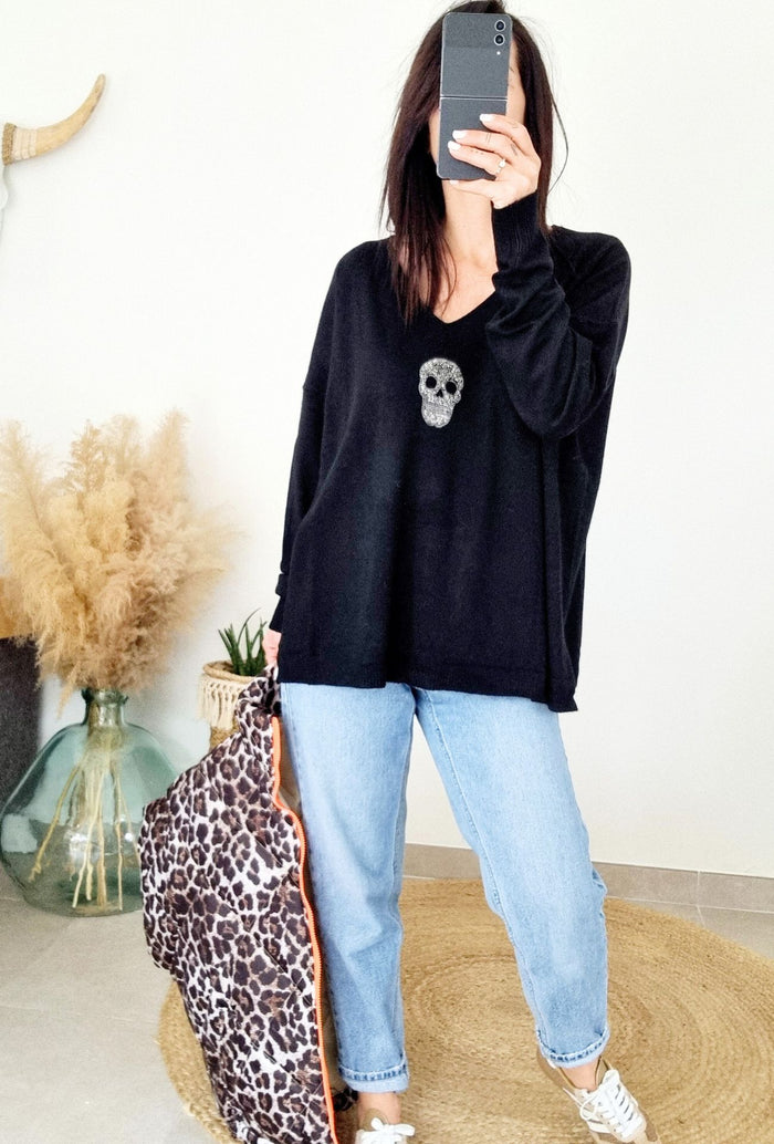 Pull léger MÉLANIE Noir