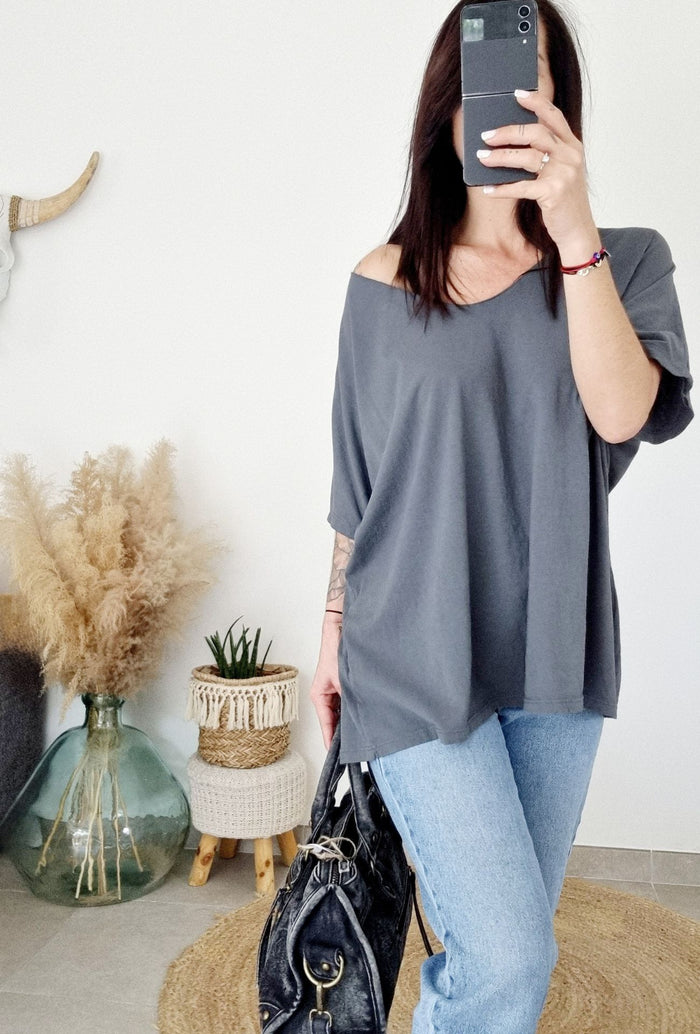 Tee-shirt INGRID - Gris