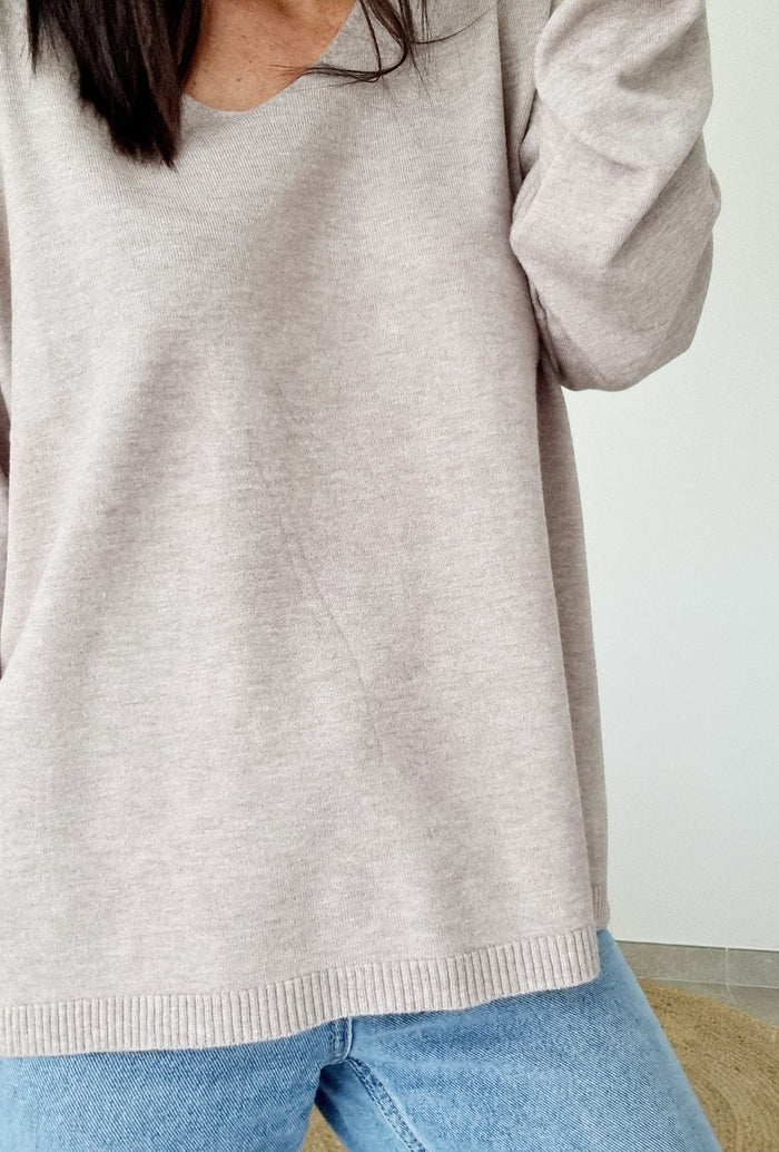 Pull léger EMY - Beige