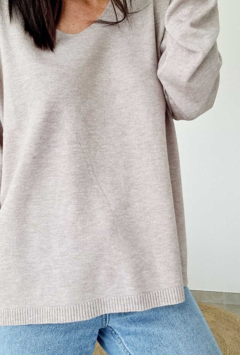 Pull léger EMY - Beige