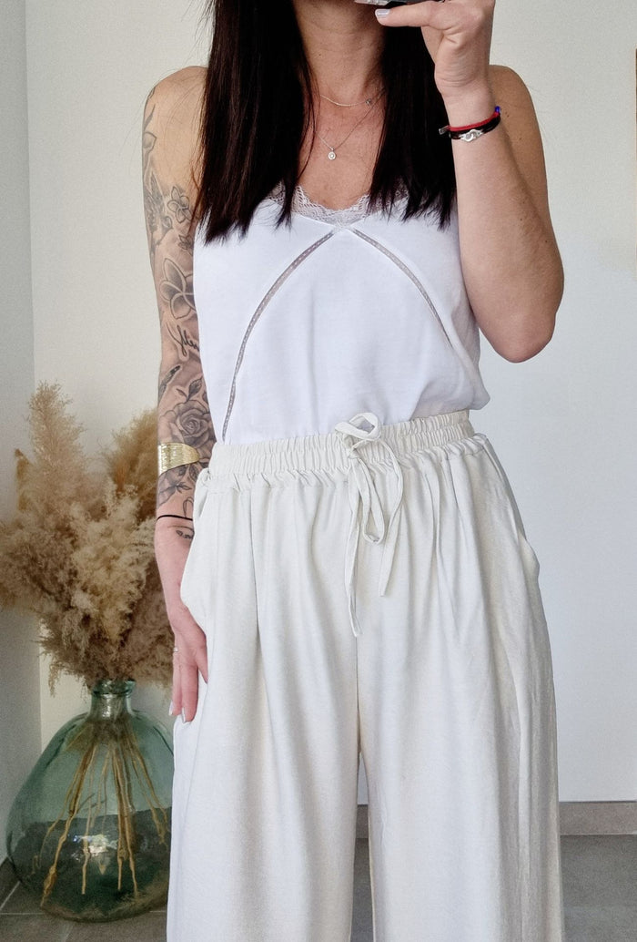 Pantalon fluide NOE sable