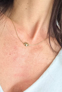 Collier EYE Doré