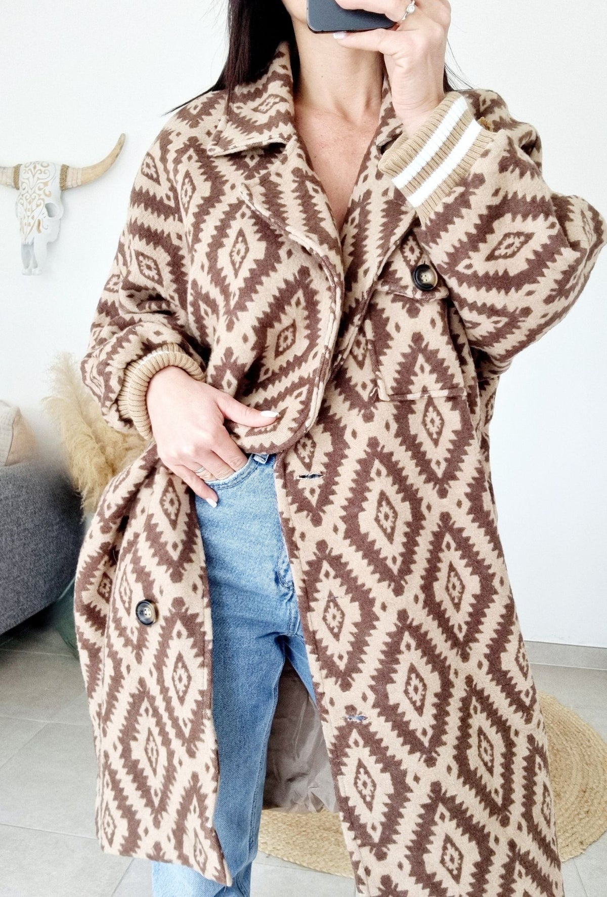 Manteau GIPSY Marron