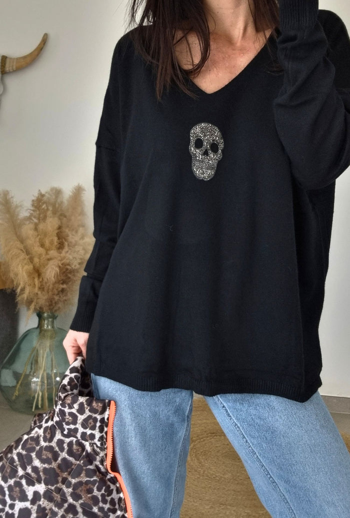 Pull léger MÉLANIE Noir