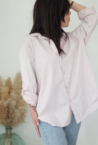 Chemise SOSO rayures rose