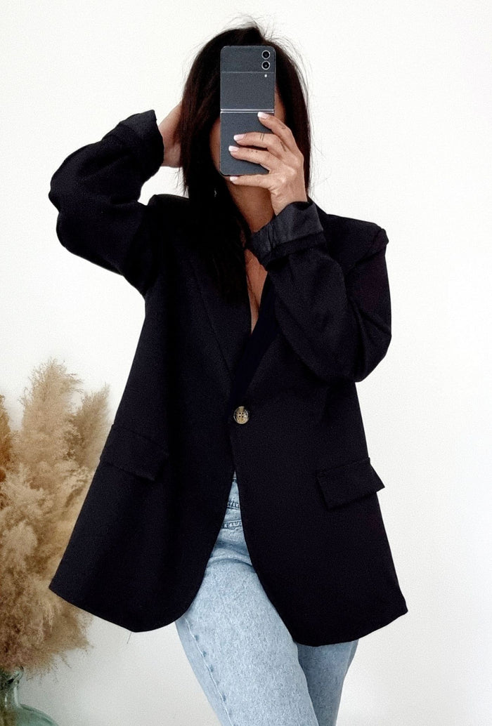 Veste blazer TANIA noir