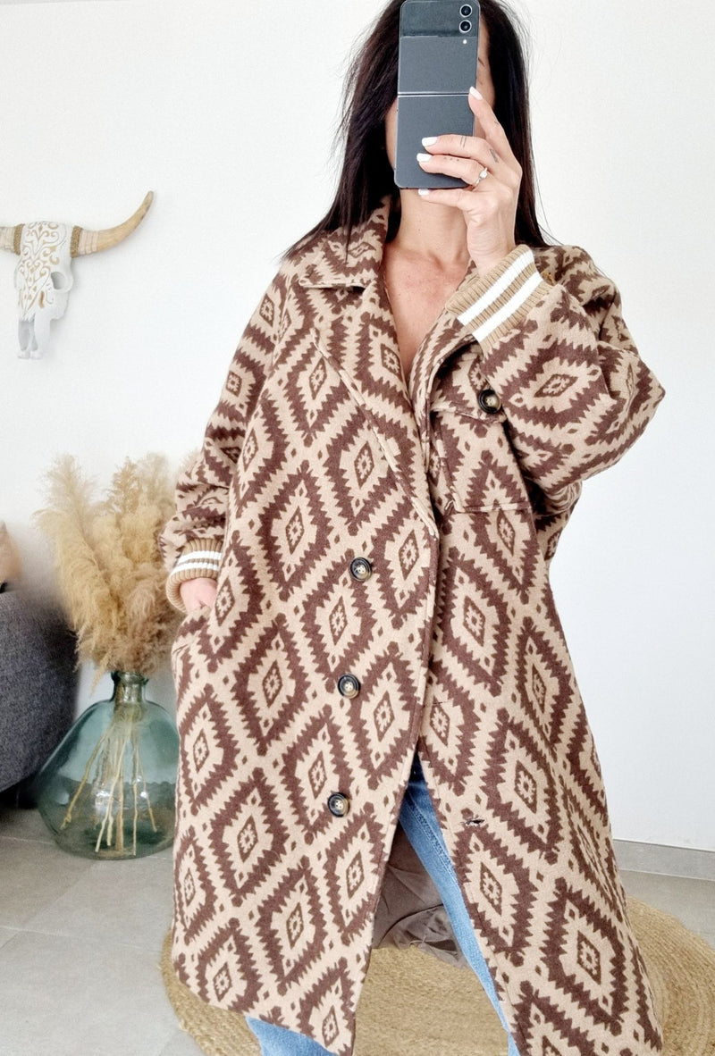 Manteau GIPSY Marron