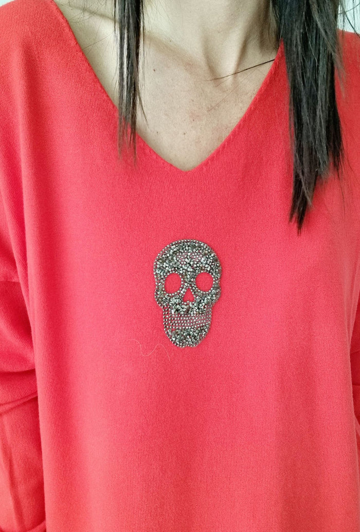 Pull léger MÉLANIE Rouge