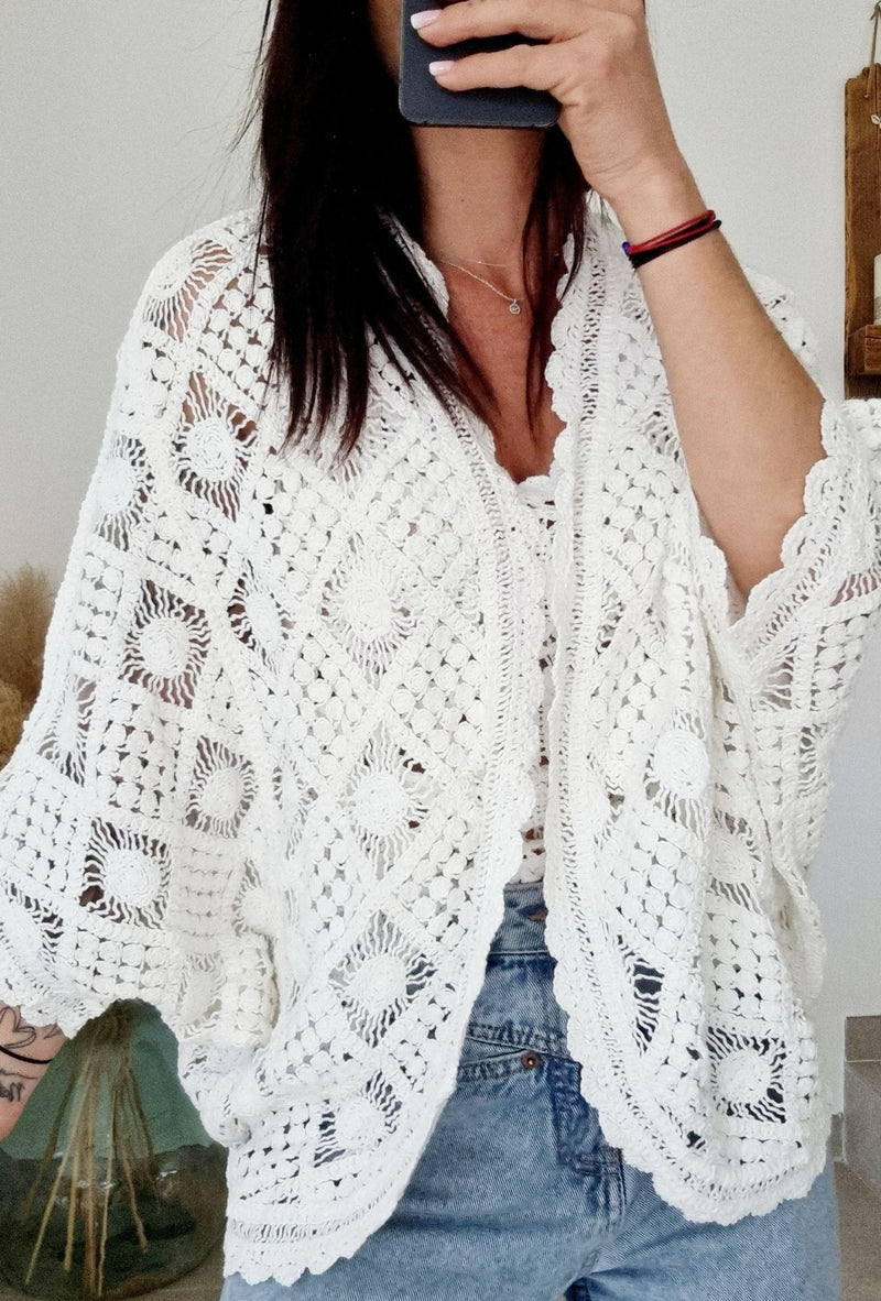 Gilet Alba blanc