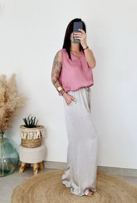 Pantalon MAYLIS Sable