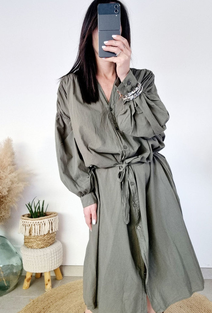 Robe VICTORIA kaki