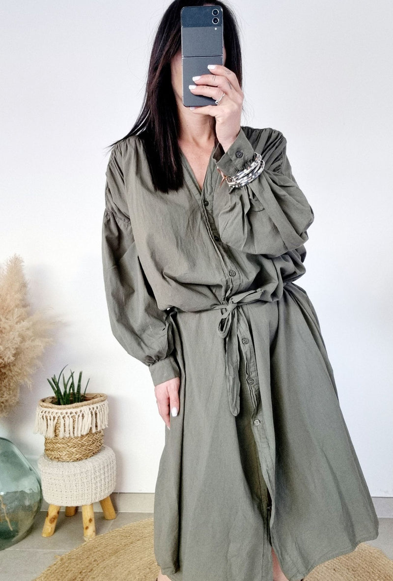 Robe VICTORIA kaki