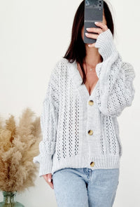 Gilet ELYSE gris clair
