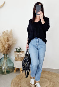 Pull léger EMY - Noir