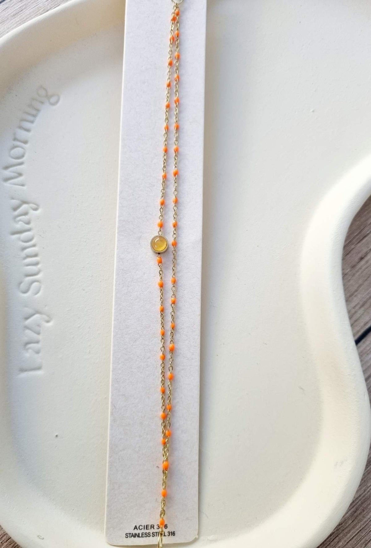 Bracelet Celine orange