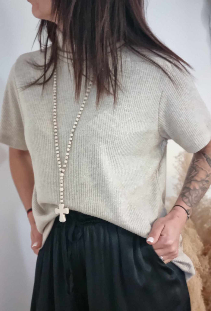 Pull KARINE beige