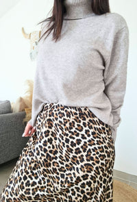 Pull CORALIE taupe