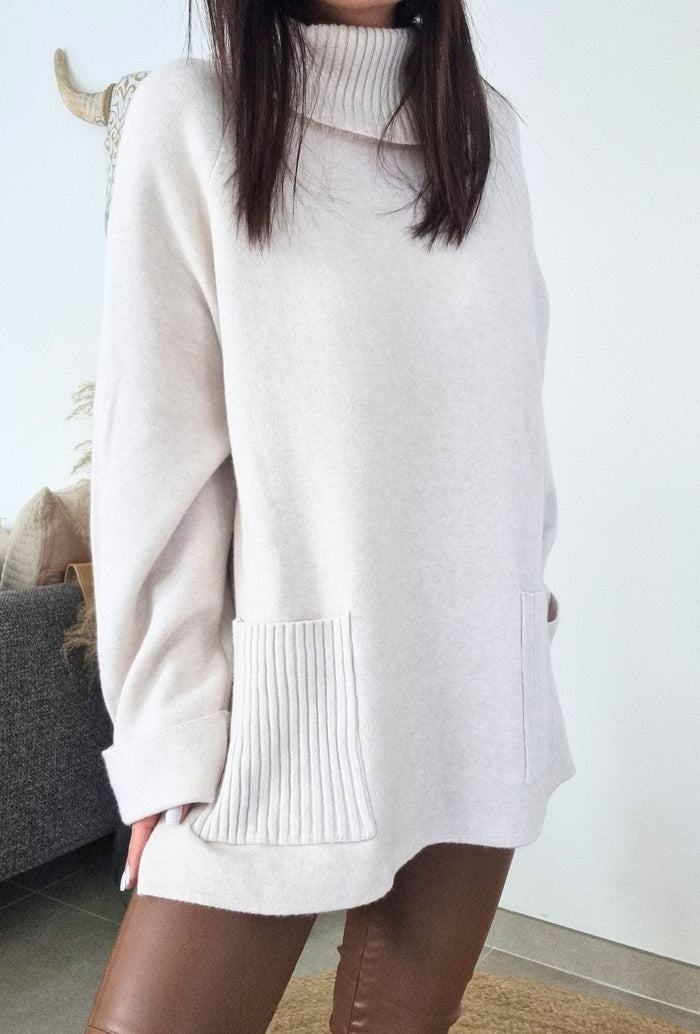 Pull KIKO beige