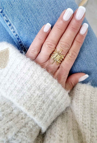 Bague SUNNY doré