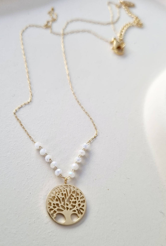 Collier LYDI Blanc