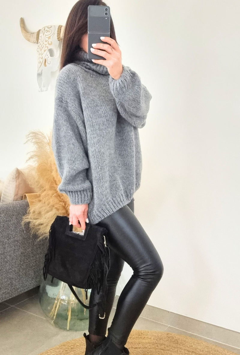 Pull AMANDINE gris