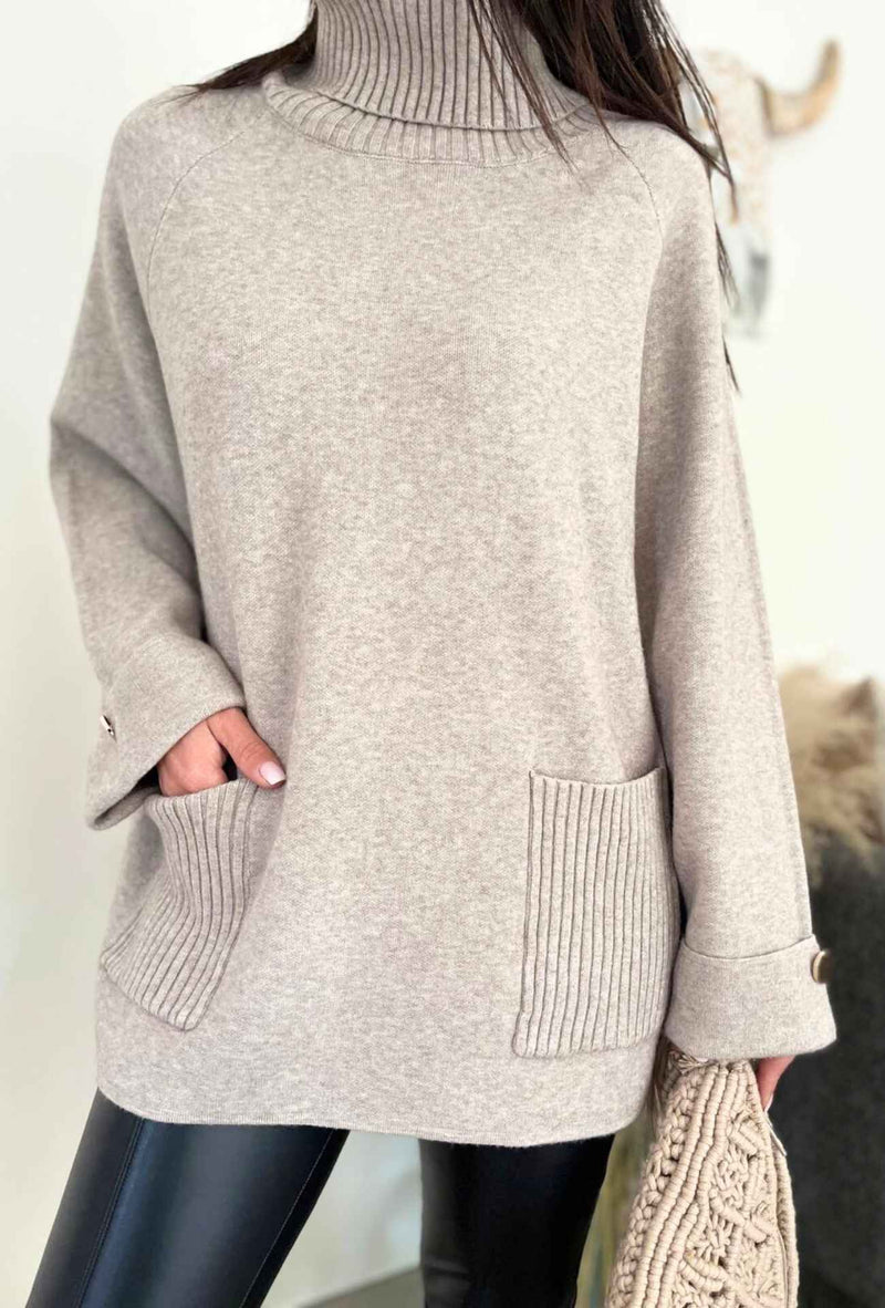 Pull KIKO Taupe
