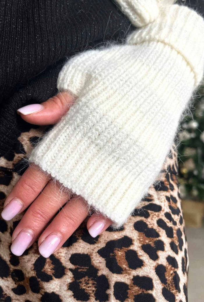 Mitaines LORINA blanc