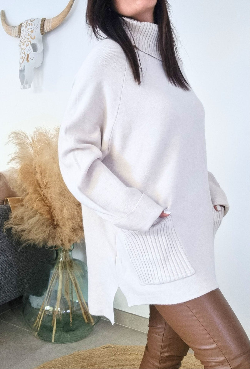Pull KIKO beige