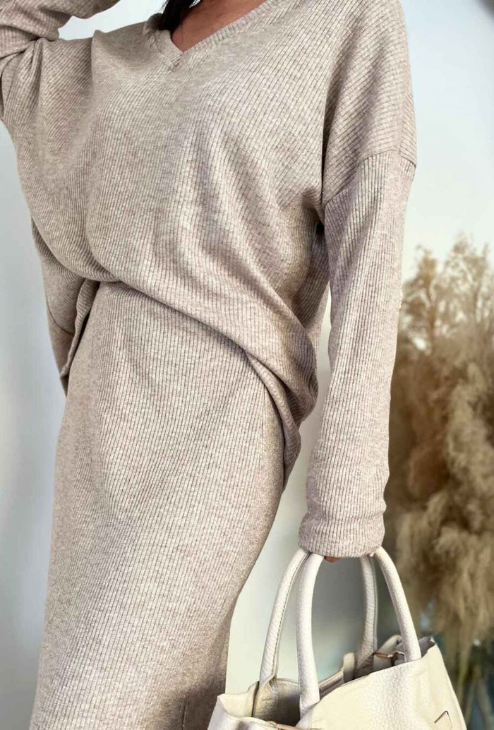 Pull KARINE beige