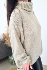 Pull AMANDINE beige
