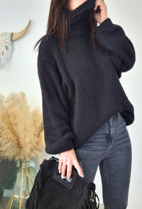Pull AMANDINE noir